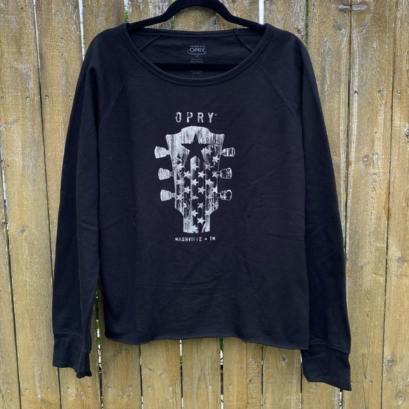 Grand Ole Opry Women’s Cropped Sweatshirt Sz XXL - Picture 1 of 7